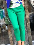 Ежедневен панталон в зелено