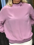 Елегантна блуза в лилаво