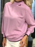 Елегантна блуза в лилаво
