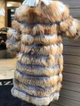 Луксозно палто от естествен пух