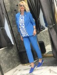 Цветен комплект с брошка 3