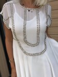 Ефирна рокля в бяло