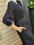 Рокля COTTON Black  3