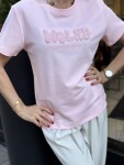 Тениска WOLRD Pink