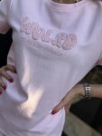 Тениска WOLRD Pink