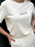 Тениска COCO Ecru