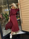 Пола Satin Bordo