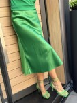 Сатенирана пола GREEN