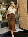 Пола Satin Brown