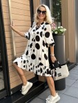 Рокля White Dots
