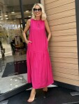 Рокля Basic Pink