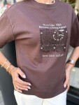 Тениска Like This Brown