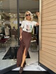 Комплект VOGUE от три части в кафяво