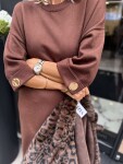 Рокля Basic Brown