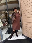 Рокля Basic Brown