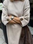 Рокля Basic Beige