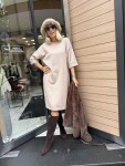 Рокля Basic Beige