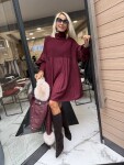 Рокля SHARMIN Bordo