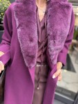 Палто  Luxury Purple