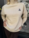 Пуловер Bear Ecru