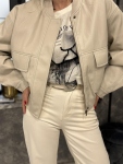 Яке Leather Beige