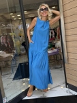 Рокля Basic Blue