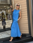 Рокля Basic Blue