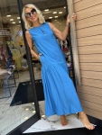 Рокля Basic Blue