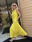 Рокля Basic Yellow
