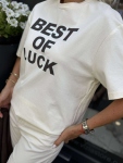 Тениска BEST of LUCK