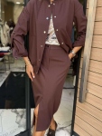 Комплект VOGUE от три части в кафяво