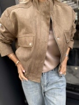 Яке BOMBER Beige