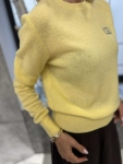 Пуловер от ангора W Yellow