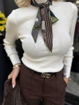 Блуза Scarf Ecru