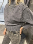Пуловер GREY Shine