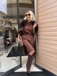 Рокля Basic Brown