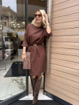 Рокля Basic Brown