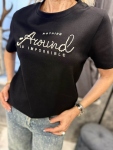 Тениска Around Black