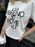 Тениска ITALY White