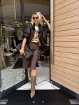 Яке Bomber Style Brown