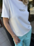 Тениска COCO White