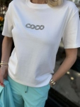 Тениска COCO White