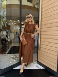 Рокля Chic Allure Brown