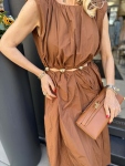 Рокля Chic Allure Brown