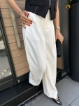Панталон PALAZZO WHITE