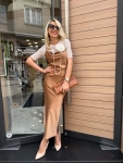 Рокля Satin Caramel