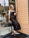 Рокля Satin Black