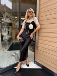 Рокля Satin Black