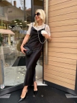 Рокля Satin Black