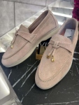 Мокасини Beige Velvet
